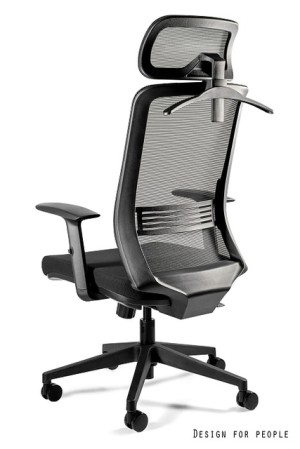 Fotel biurowy Unique Asos | czarny