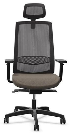 Fotel biurowy Victory 1401 black z zagłówkiem