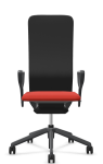 Fotel biurowy YouTEAM wysoki siatka black