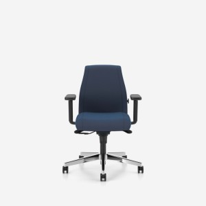 Fotel ergonomiczny Viden (Niskie Oparcie) | Dla Osób Niższych
