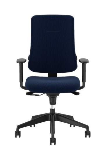 Fotel biurowy Utila tapicerowany black