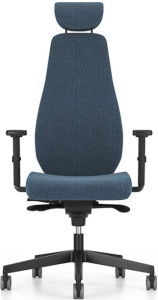 Ergonomiczny fotel biurowy Bjarg - wersja dla osób wysokich