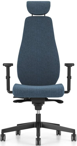 Ergonomiczny fotel biurowy Bjarg - wersja dla osób wysokich