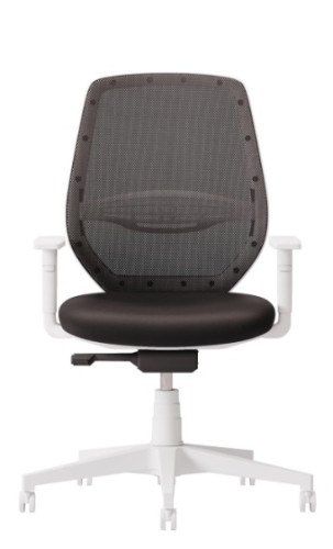 Fotel biurowy Cast white siatka