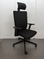 Fotel biurowy Playa 12SL w eleganckiej, czarnej tkaninie Next Nx-16, wysyłka 24h.jpg