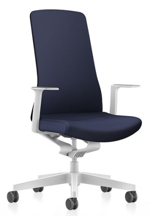 Fotel biurowy PureIs3 PU113 tapicerowany
