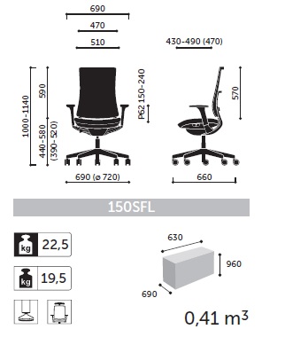 Fotel Violle 150SFL